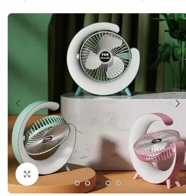 Podni ventilatori: Вишенаменски шарени десктоп мали вентилатор Опис — 4