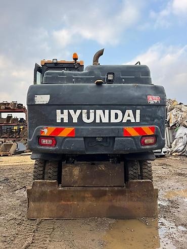 Экскаваторы: Экскаватор, Hyundai, 2016 г., Колесный — 4