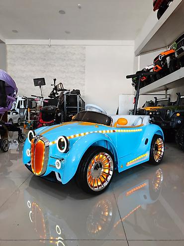 baş ortusu: 🚘✨ AYKIDS – RETRO G617 UŞAQ ELEKTROMOBİLİ | KLASSİK DİZAYN, MÜASİR — 3