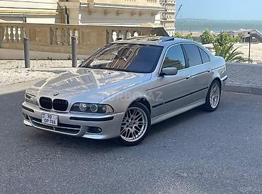 BMW: BMW 5 Series E39 sedan – gümüş rəng. Texniki xüsusiyyətlər və — 7