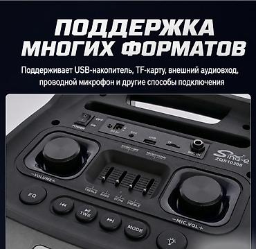 колонка для караоке: Портативная Bluetooth Караоке колонка Acike AK-101 с микрофоном — 6