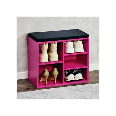 alcatel one touch easy: Brand: Kesper Model: KESPER KSP15964 MINI SHOE RACK, PINK WITH SEAT