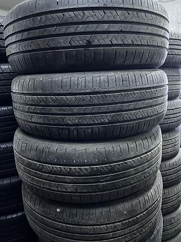 Шины 225 / 60 / R 16, Лето, Б/у, Комплект, Легковые, Корея, Hankook