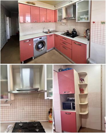 sumqayitda zavodlarda is: Metbex mebeli.qiymet 400 man.olcu 2.00/2.00+90sm.ustunde qaz aspirator