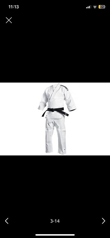 İdman dəstləri: Judo geyim dəsti – mavi və ağ rənglərdə Məhsul haqqında: - Klassik — 3