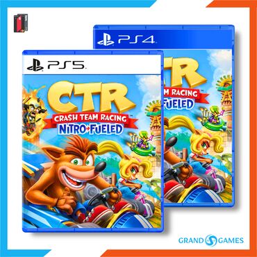 PS4 (Sony Playstation 4): 🕹️ PlayStation 4/5 üçün Crash Team Racing Nitro Fueled Oyunu. ⏰ 24/7