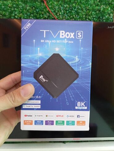 bakida tv box satisi: Yeni Smart TV boks 2 GB / 16 GB, Android, Pulsuz çatdırılma