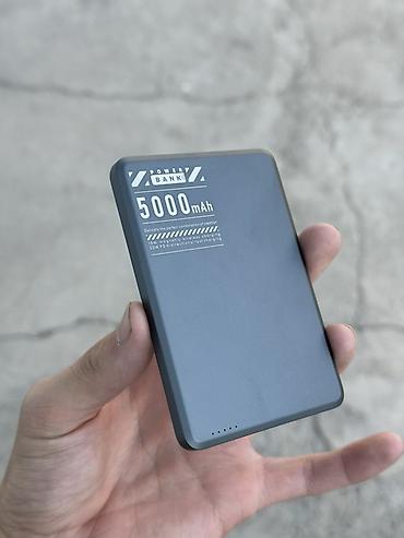 айфон 11 недорого бу: Портативный аккумулятор Power Bank 5000 mAh с беспроводной зарядкой — 1