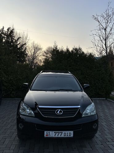 rx гибрид: Lexus RX: 2008 г., 3.3 л, Автомат, Гибрид, Внедорожник