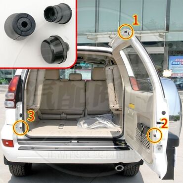 Другие детали салона: Резиновые ограничители: ▶️Toyota Land Cruiser Prado J120 ▶️Lexus at lalafo.kg Другие детали салона: Резиновые ограничители: ▶️Toyota Land Cruiser Prado J120 ▶️Lexus