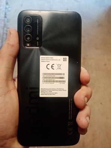 demirdöküm pitiminutka qiymeti: Xiaomi Redmi 9T, 64 GB, rəng - Göy, 
 Sensor, Barmaq izi, Simsiz şarj