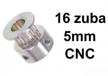 sundjeri cena: Aluminijumska GT2 remenica za kaiš 6 mm – 16 zuba, CNC Specifikacije — 3