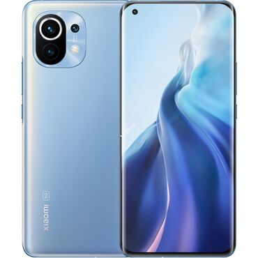 телефон huawei 8: Xiaomi, Mi 11, Новый, 128 ГБ, цвет - Синий, 2 SIM