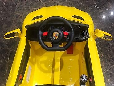 lambo: 5 yaşa qədər uşaqlar üçün dəri oturacaqlı Lambarchini ❤ 2 motor, 90 — 7