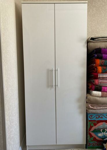 шкаф для детского сада: Шкаф для одежды, двухдверный шкаф. Ширина 90см, высота 2 метр, глубина