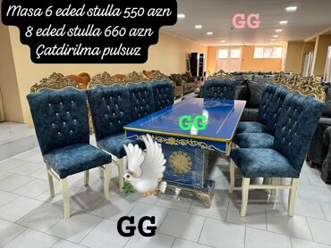 Masa və oturacaq dəstləri: Masa desti yeni