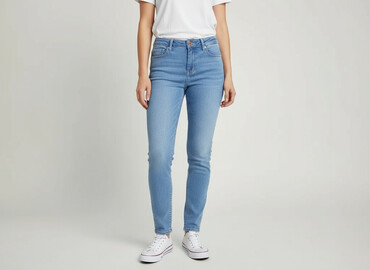 obcisłe jeansy damskie: Jeans for women, size S