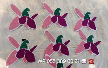 Digər ev dekoru: Bayraq gülləri. Şəkilləri çevirin zəhmət olmasa. Zəfər günü tablosu — 7