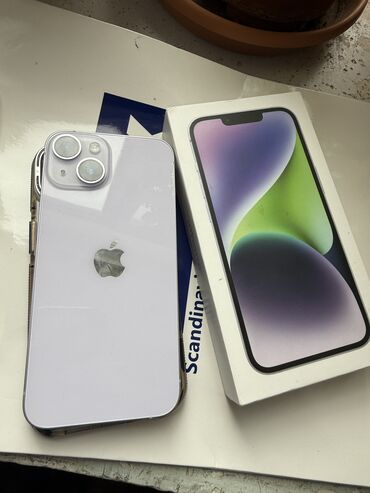 айфон 4 купить: IPhone 14, 128 GB, Ağ, Zəmanət