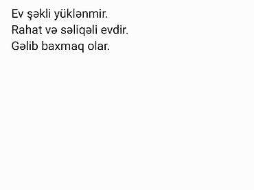 sumqayit kiraye heyet evler: Rahat və səliqəli evdir. Zabrat 1 ünvanındadır. Sürət qatarına çox — 1