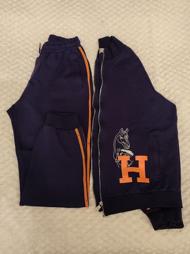 женские спортивные костюмы плащевки: Мужской спортивный костюм, Hermes, 3XL, цвет - Синий