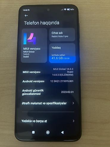 redmi not 12 pro plus: Redmi Note 9 Pro, 128 GB, rəng - Göy, Barmaq izi — 2