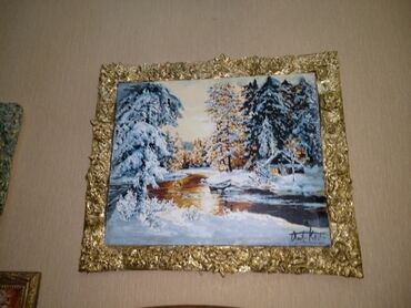 Şəkillər, tablolar: Resm,ketan,akril,65/75 — 5