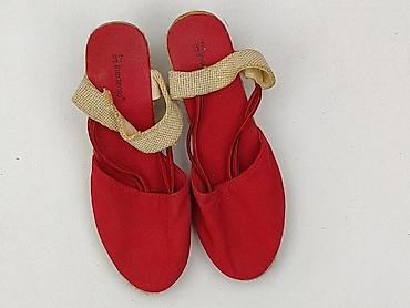 tanie: Czerwone espadryle damskie In Extenso - Rozmiar: 37 (oznaczenie na — 1