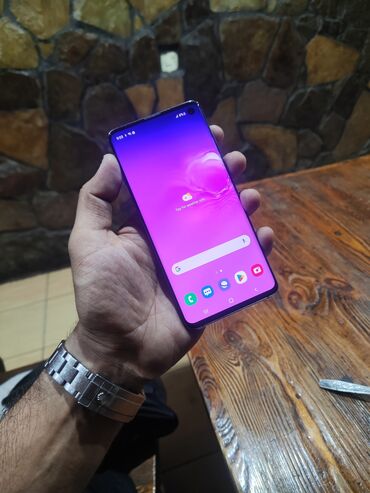 золото берекет гранд инстаграм: Samsung Galaxy S10, 512 GB, rəng - Qara, Barmaq izi