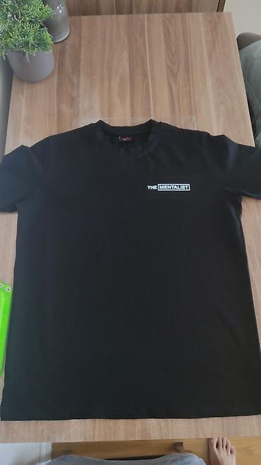ici bos papaq: “The Mentalist” serial temalı qara T‑shirt - Ölçü(Razmer) : M (Boy — 2