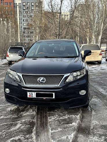 Lexus: Lexus RX: 2011 г., 3.5 л, Вариатор, Гибрид, Кроссовер — 1