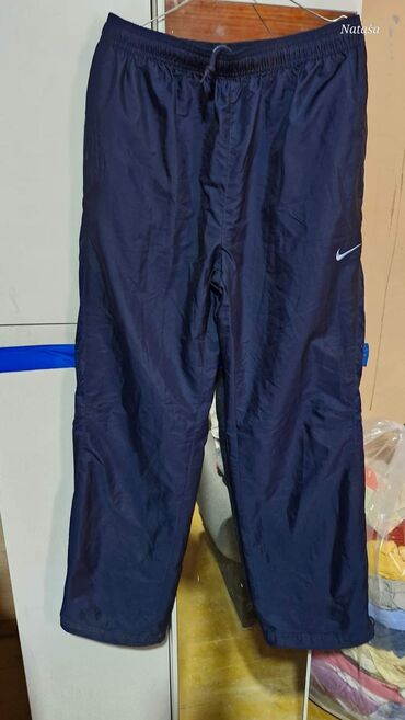 trake za kosu muske: Sweatpants, L (EU 52), Nike, color - Blue, Polyester