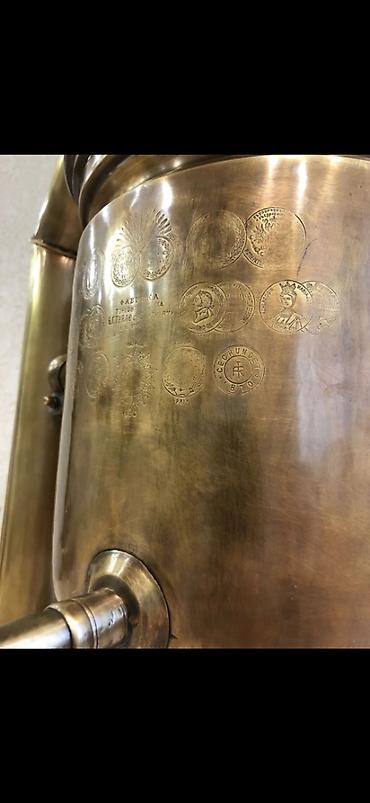 Samovarlar: İşlənmiş Od Samovar, 7 l, Rayonlara çatdırılma — 2