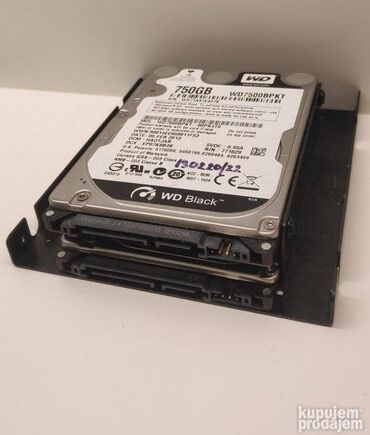 ca pojas komada: WD Black 750 GB 2kom Prodaju se dva identicna diska, 750GB SATA III