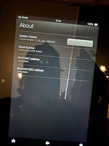 wifi adapteri: Amazon Kindle Fire planşet + orijinal şarj cihazı 2012 il, 16 gb - — 6