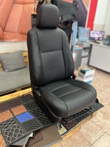 сиденье для авто: Модельные чехлы на Camry 55 из премиальной экокожы BERGAMO. Шьем на