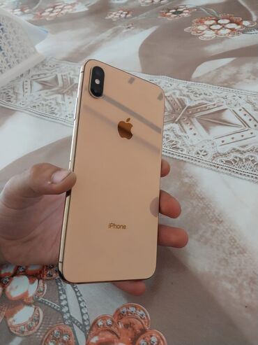 iphone 11 yaddaş: IPhone Xs Max, 64 ГБ, Золотой, Беспроводная зарядка, Face ID