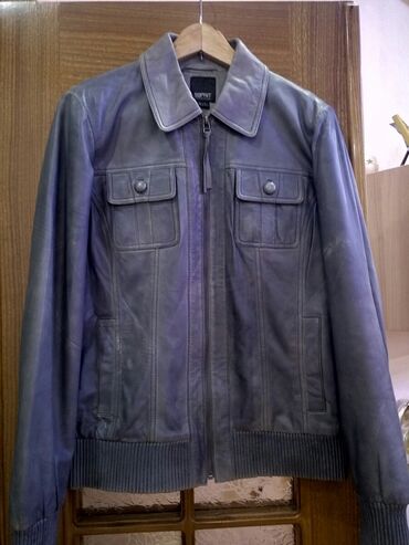куртка манго: Куртка цвет - Серый