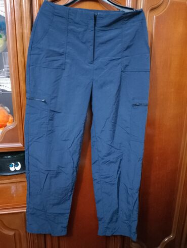 kišne pantalone: Letnje plave pantalone 500din
