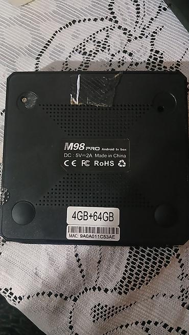 2 tb hdd: İşlənmiş Smart TV boks TV box 4 GB / 64 GB, Android, Ünvandan götürmə — 2