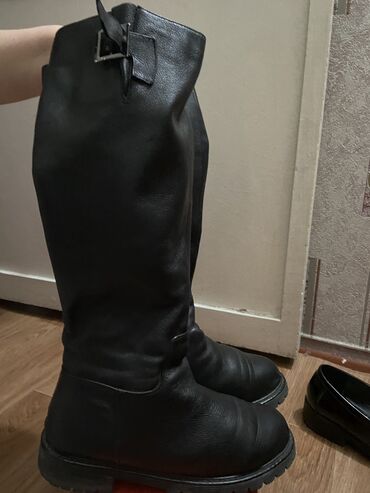 немецкая обувь бишкек фото: Сапоги, 38, цвет - Черный