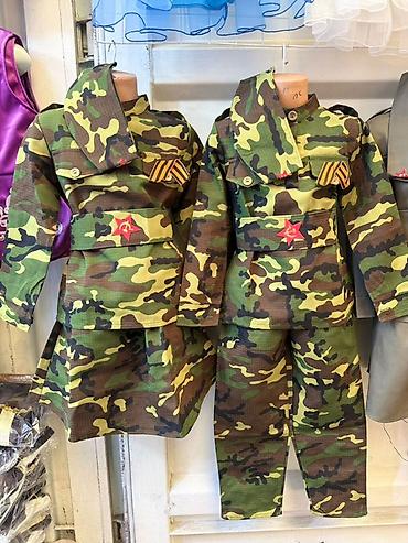 военные одежды: Детские костюмы «Юный боец» Описание: - Комплекты в стиле военной — 2