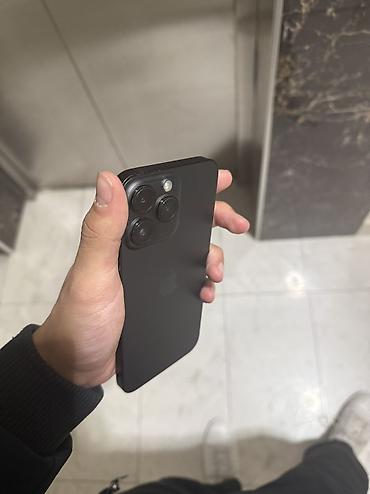 mak: IPhone 14 Pro Max, Б/у, 128 ГБ, Black Titanium, Чехол, 80 % — 4
