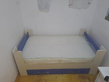 mebel satışı: Oğlan və qız üçün, İşlənmiş, Çarpayı, Bazalı, Matras ilə, Siyirməli — 3