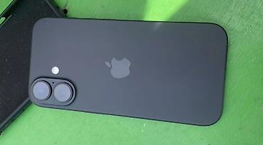 iphone 16 dubayski: IPhone 16, 128 GB, Qara, Face ID, Sənədlərlə, Zəmanət — 3