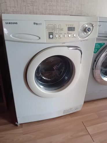ucuz paltaryuyan maşınlar: Paltaryuyan maşın Samsung, 6 kq, Avtomat, Qurutmasız, Kredit yoxdur