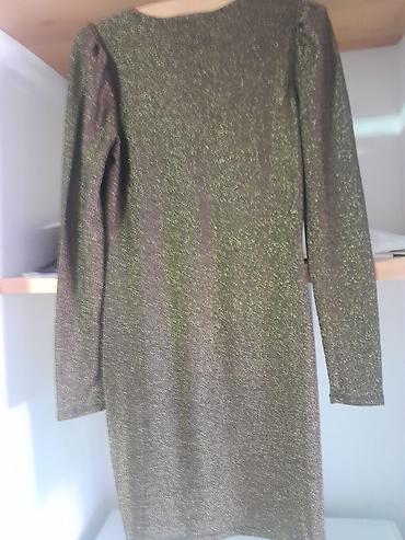 Haljine: Šljokičasta mini haljina sa dugim rukavima - Materijal: elastična — 2