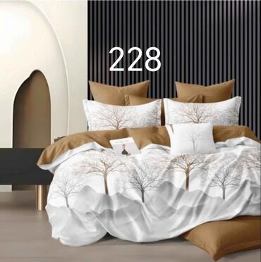 Posteljina: Bračna, Pamučni saten, bоја - Šareno, Turska — 7