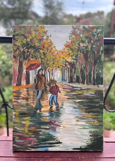 межкомнатные двери в баку 2019: Satılır iki ədəd orijinal əl işi yağlı boya tablo. 🖌️ Hər biri peşəkar