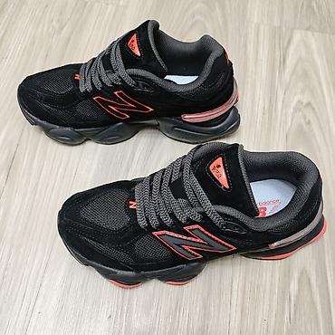 Мужская обувь: New Balance 9060 Black Red. Çox rahat komfortlu uzunömürlü gündəlik — 2